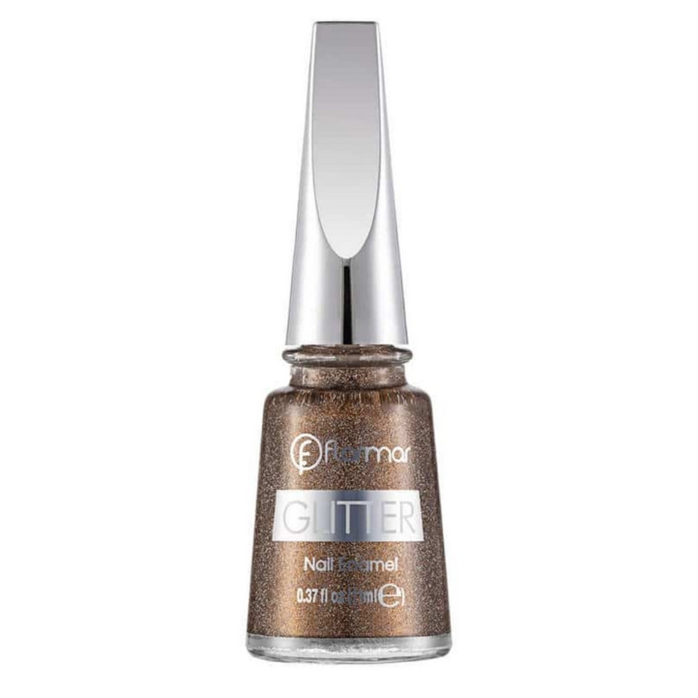 Flormar Glitter Nail Enamel Oje GL16 Golden Orchıd