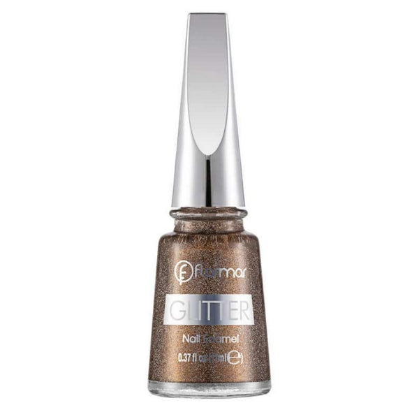 Flormar Glitter Nail Enamel Oje GL16 Golden Orchıd