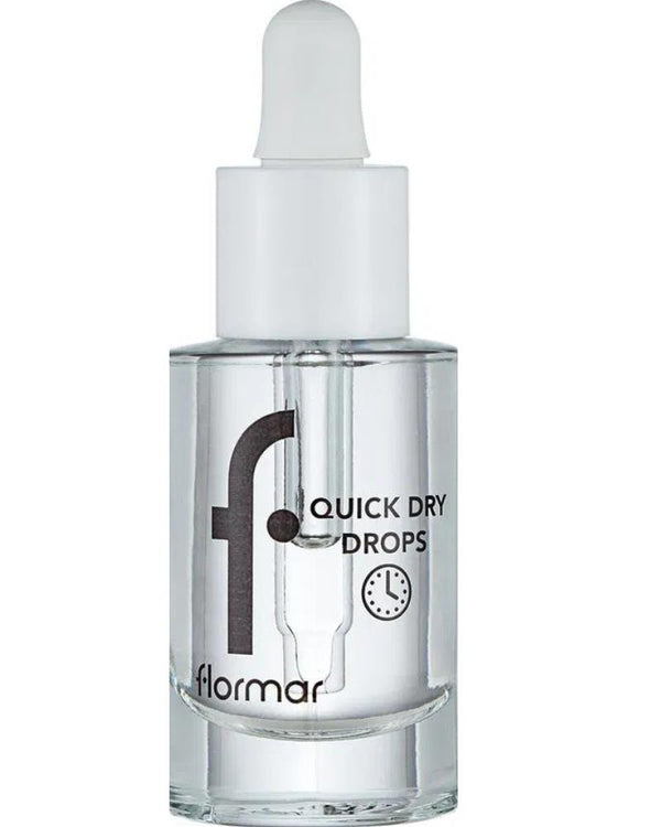 Flormar Hızlı Kurutma Etkili Oje Sonrası Bakım Yağı - Quick Dry Drops - 001 - 8682536046534
