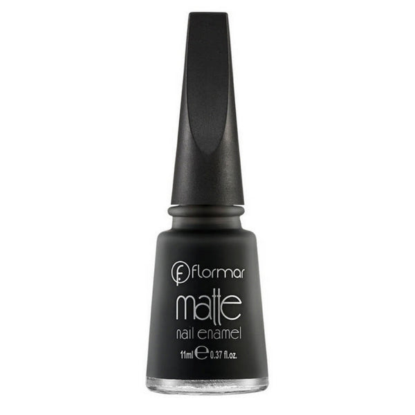 Flormar Matte Nail Enamel Oje M02 Satin Black