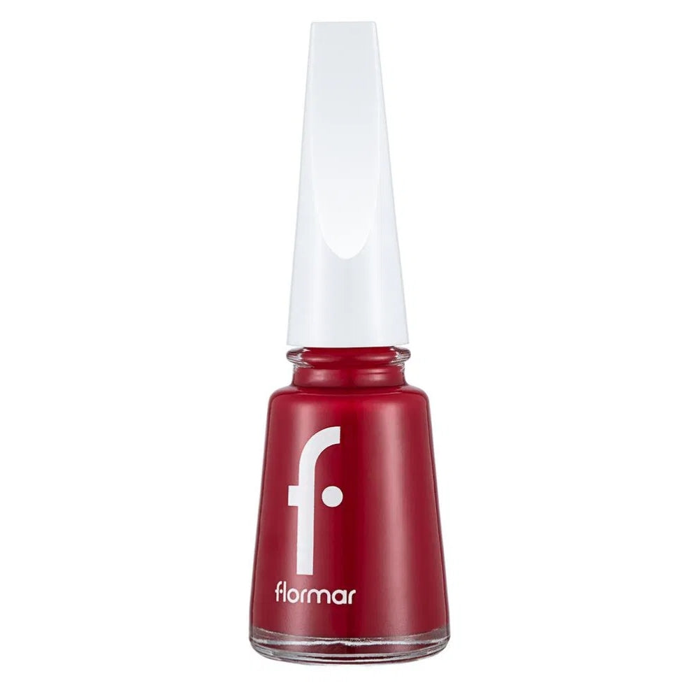 Flormar Oje Nail Enamel 048 Fiery Red New
