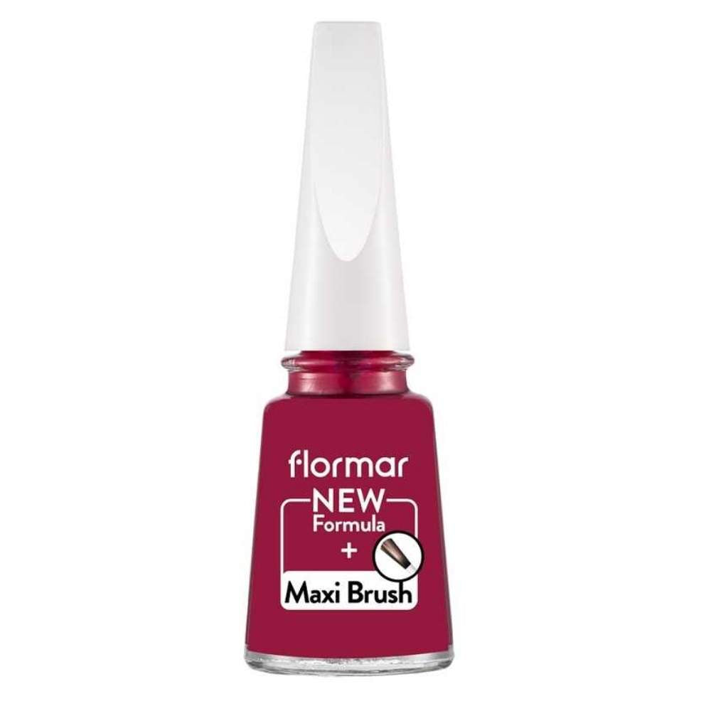 Flormar Oje Nail Enamel 075 Baroque Bordeaux New