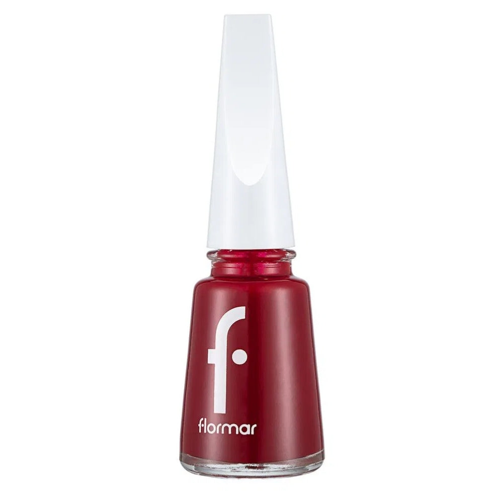 Flormar Oje Nail Enamel 406 Dark Red New