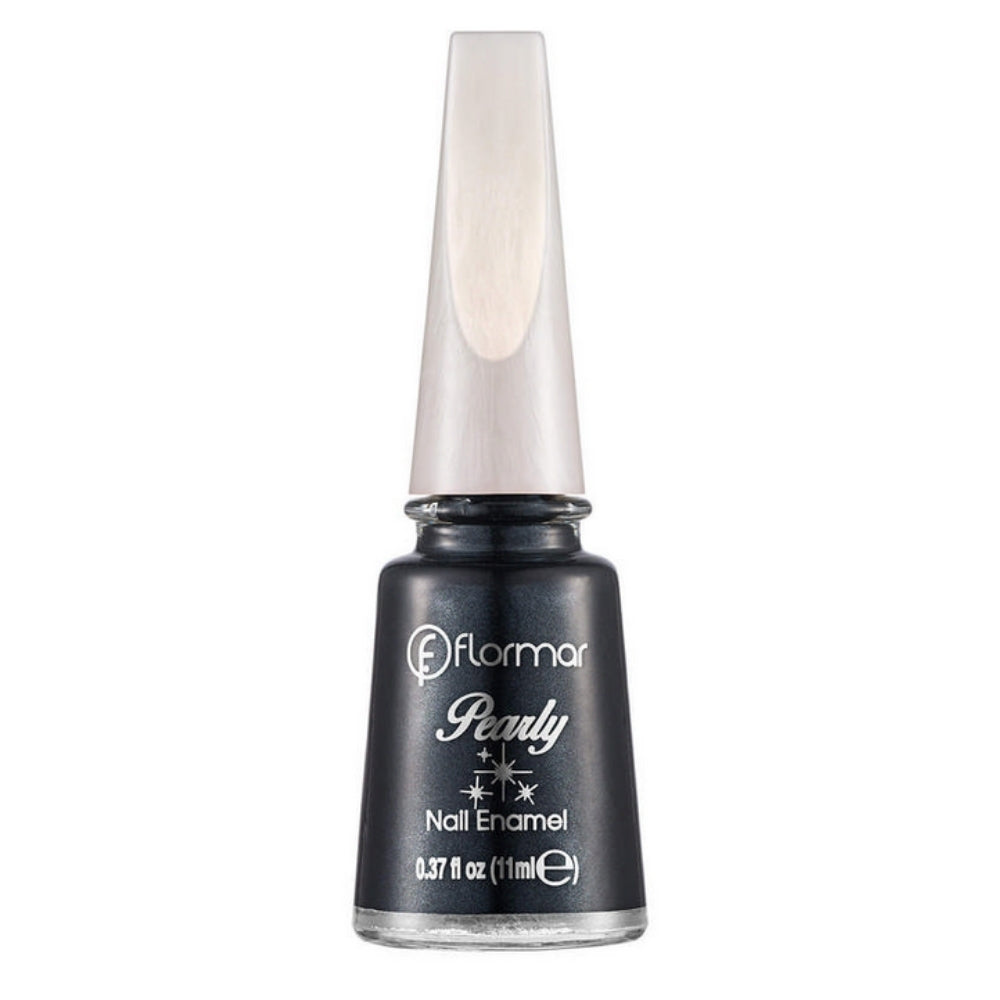 Flormar Pearly Nail Enamel Oje 399 Midnight Black
