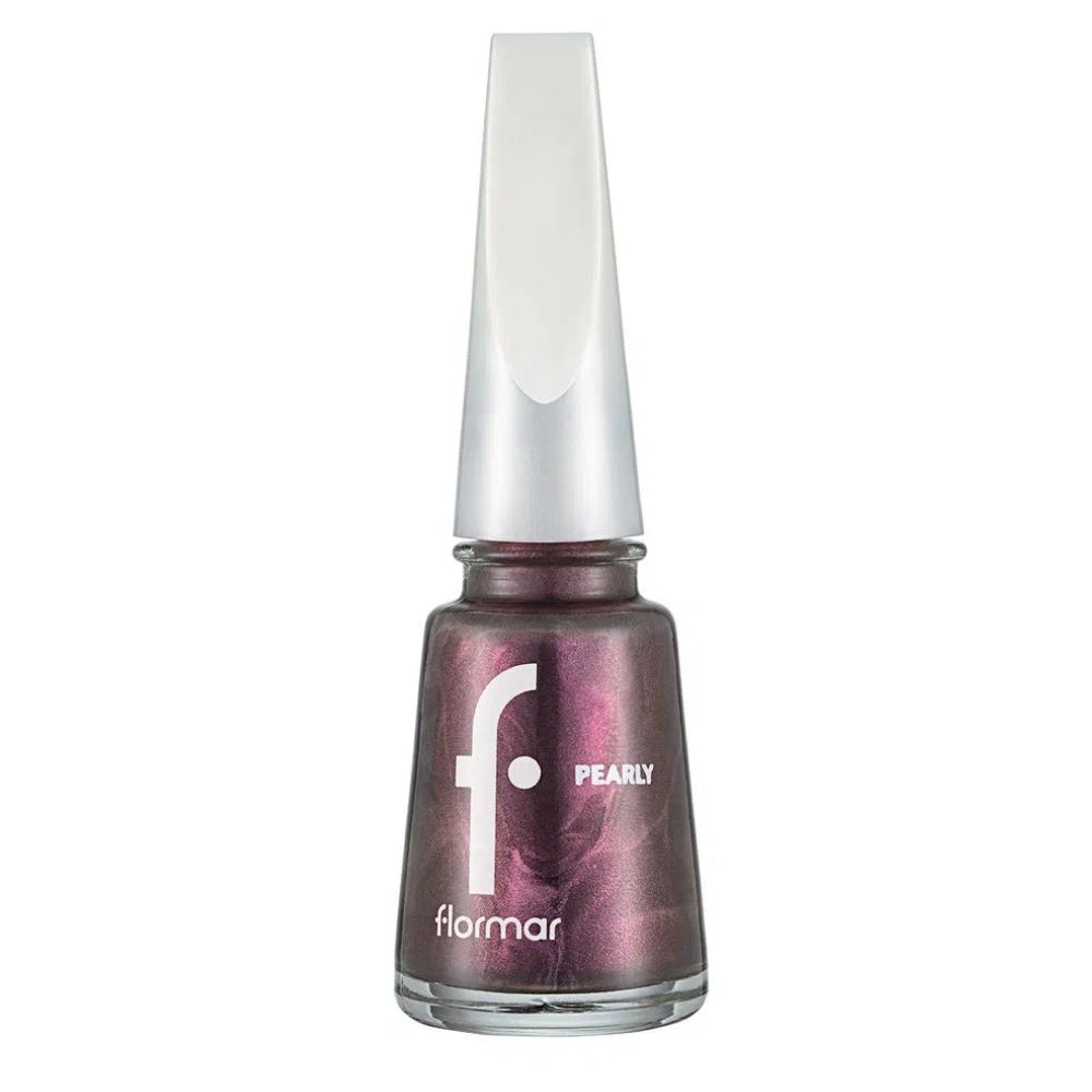 Flormar Pearly Oje PL418 Chrome Purple