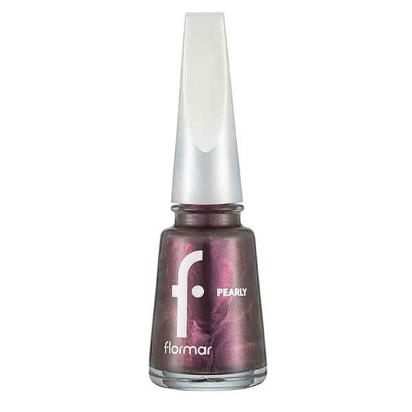 Flormar Pearly Oje PL418 Chrome Purple