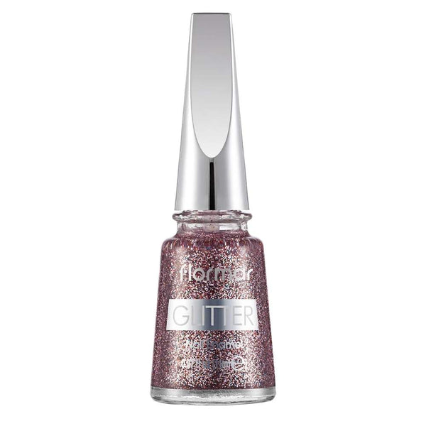 Flormar Nail Enamel Oje GL39 Red In Silver