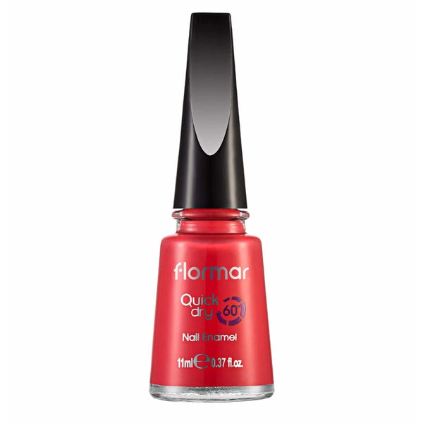 Flormar Quick Dry Nail Enamel Oje QD03 Bright Coral