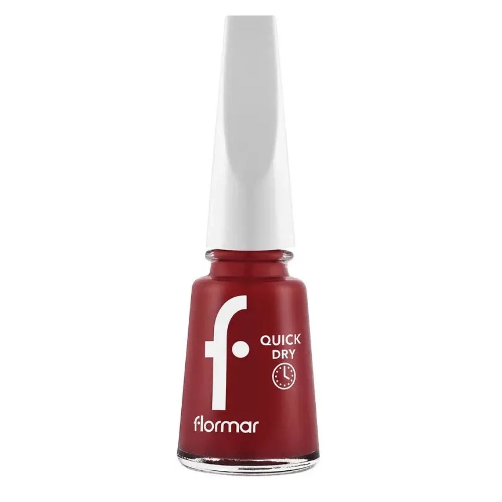 Flormar Quick Dry Nail Enamel Oje QD04 Red Flag