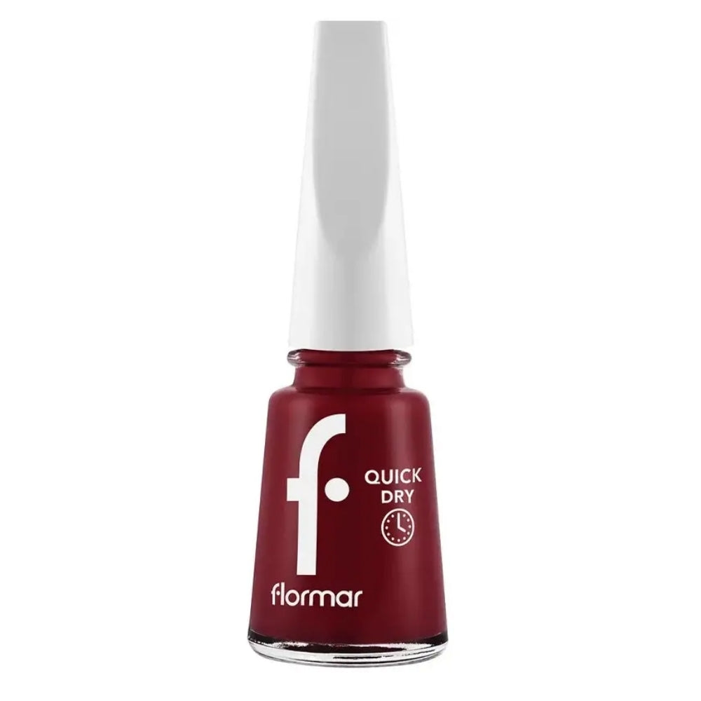 Flormar Quick Dry Nail Enamel Oje QD06 Fiery Red