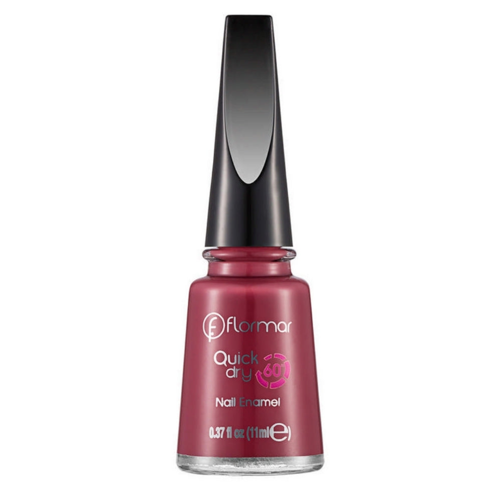 Flormar Quick Dry Nail Enamel Oje QD20 Rose Taboo