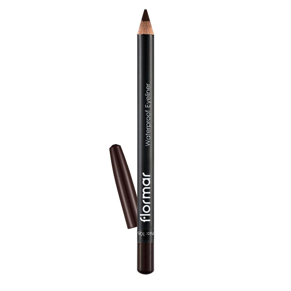 Flormar Waterproof Eyeliner Göz Kalemi 106 Dark Chestnut