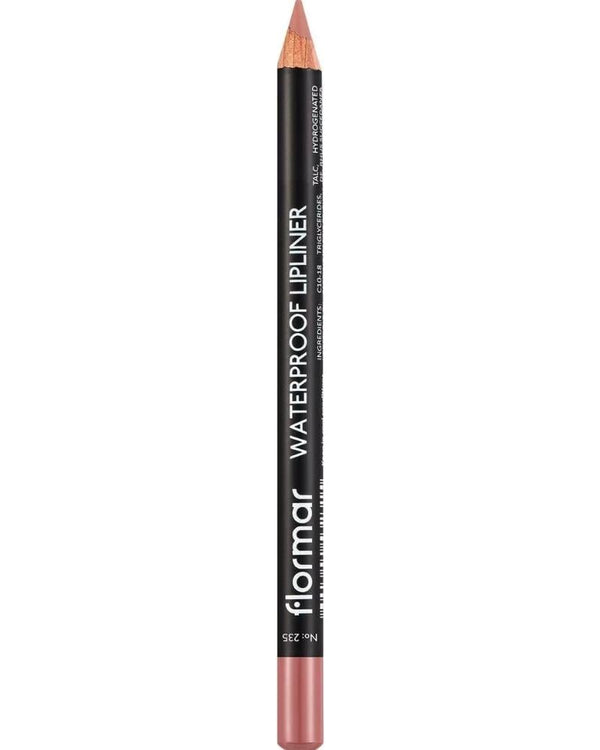 Flormar Waterproof Lipliner - Suya Dayanıklı Dudak Kalemi No:235 Undressed 1.14 g 8690604567485