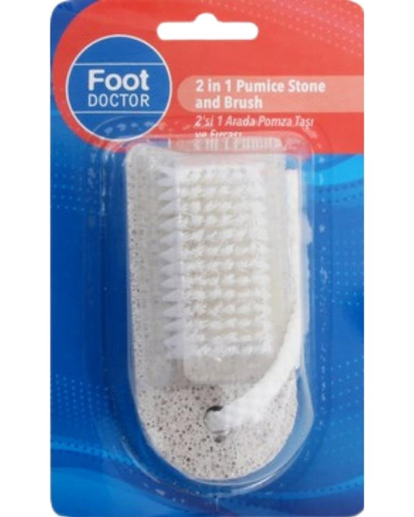 Foot Doctor 2 Si Bir Arada Pomza Taşı Ve Fırçası