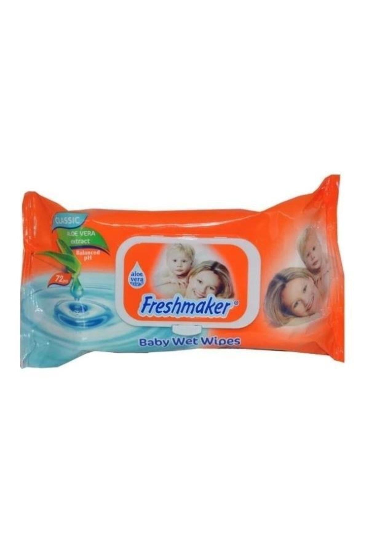 Freshmaker Islak Havlu Mendil Kapaklı 72 Li
