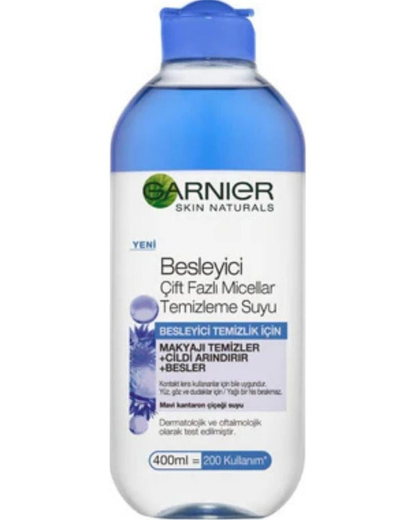 Garnier Micellar Besleyici Çift Fazlı Temizleme Suyu 400 ml Fiyatı
