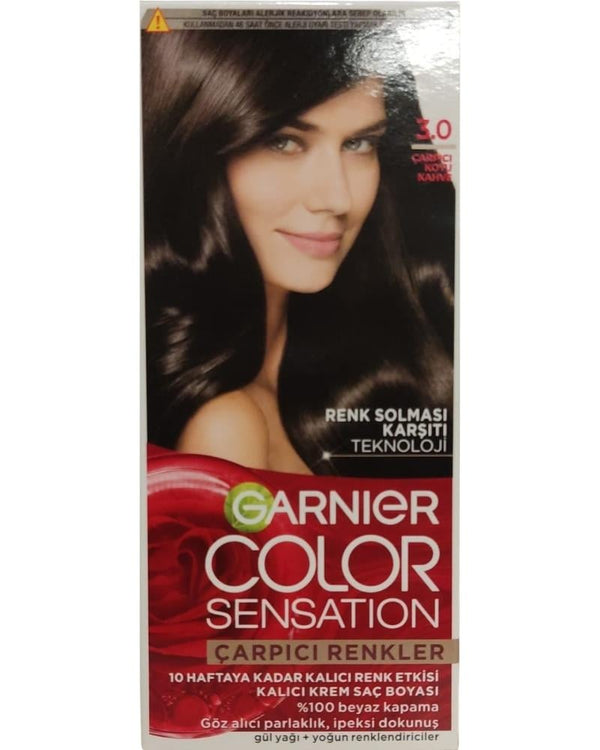 Garnier Çarpıcı Kahve Renkler (3.0) Saç Boyası