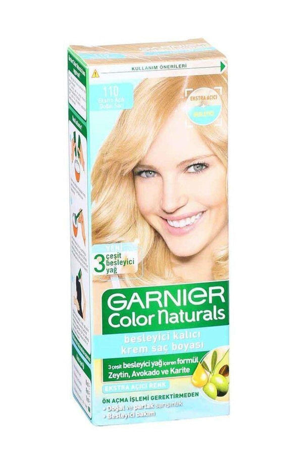 Garnier Color Naturals Saç Boyası 1.10 Ekstra Açık Sarı