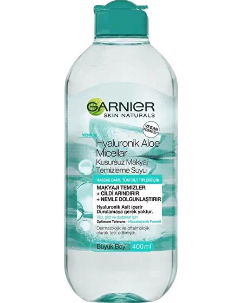 Garnier Hyaluronik Aloe Micellar Kusursuz Makyaj Temizleme Suyu 400ml