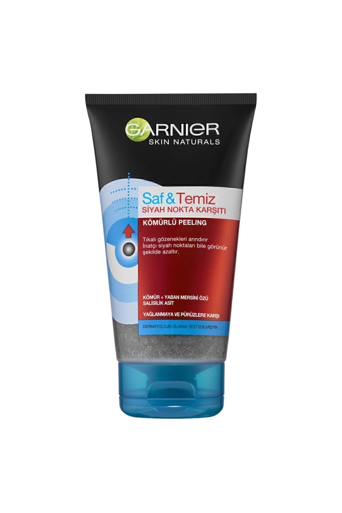 Garnier Saf & Temiz Siyah Nokta Karşıtı Kömürlü Peeling 150ml