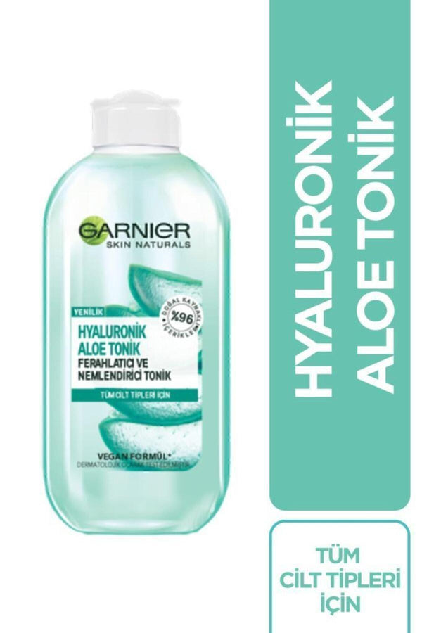 Garnier STD Hyaluronik Aloe Ferahlatıcı Ve Nemlendirici Tonik 200ml Klasik