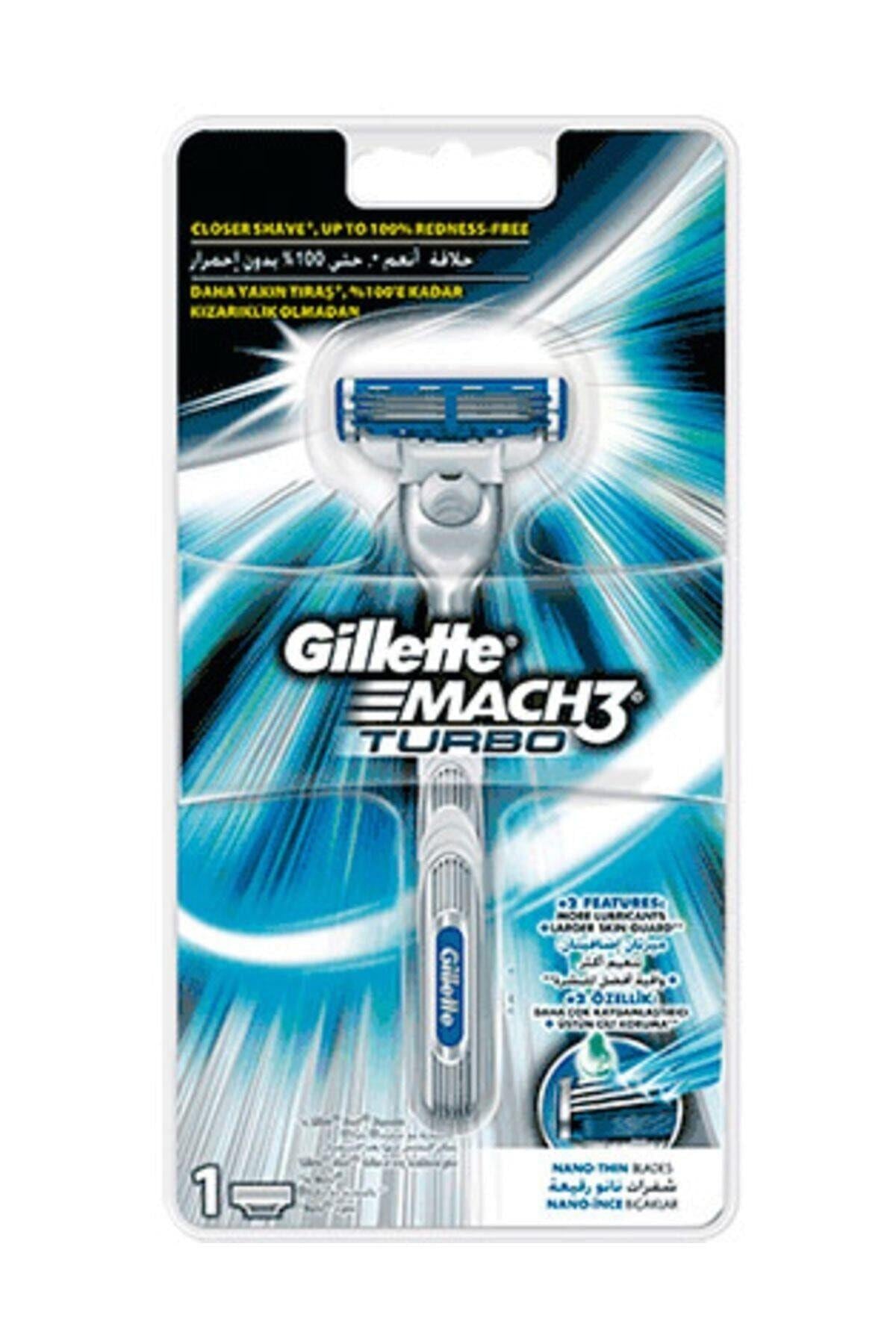 Gillette Mach 3 Turbo Tıraş Makine 1 Up