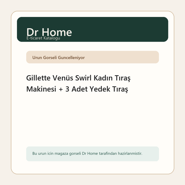Gillette Venüs Swirl Kadın Tıraş Makinesi + 3 Adet Yedek Tıraş