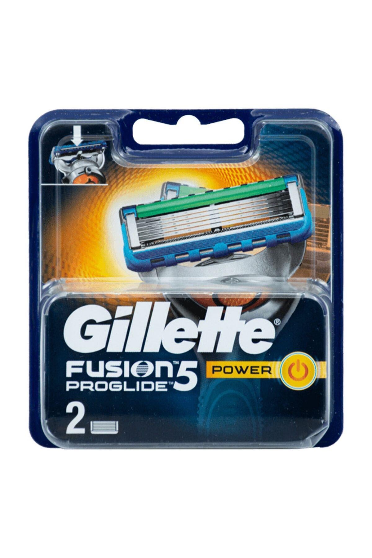 Gillette Yedek Tıraş Bıçağı Fusion Proglide Power 2 Adet 7702018085927