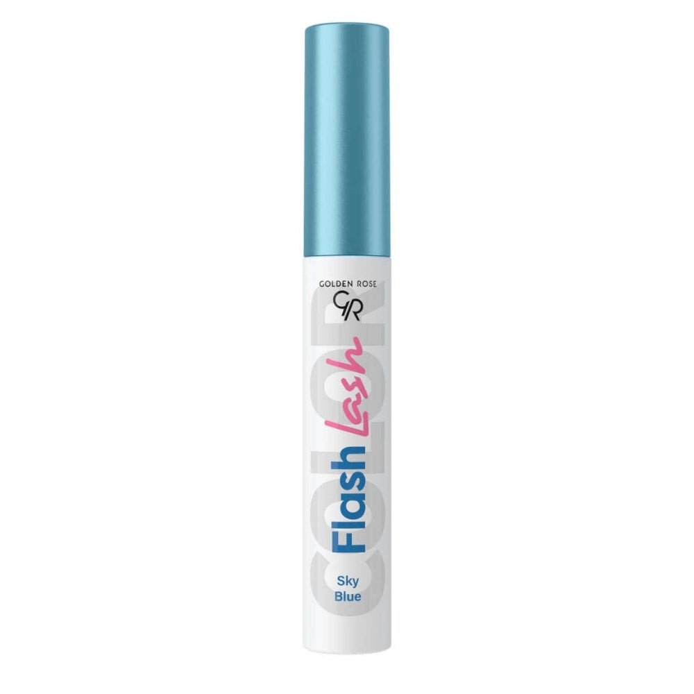 Golden Rose Flash Lash Colored Mascara 03 Sky Blue