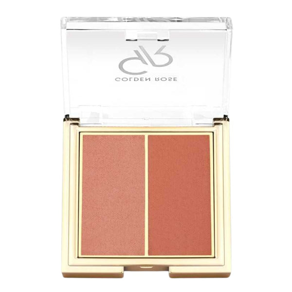 Golden Rose Iconic Blush Duo No:02 Peachy Coral