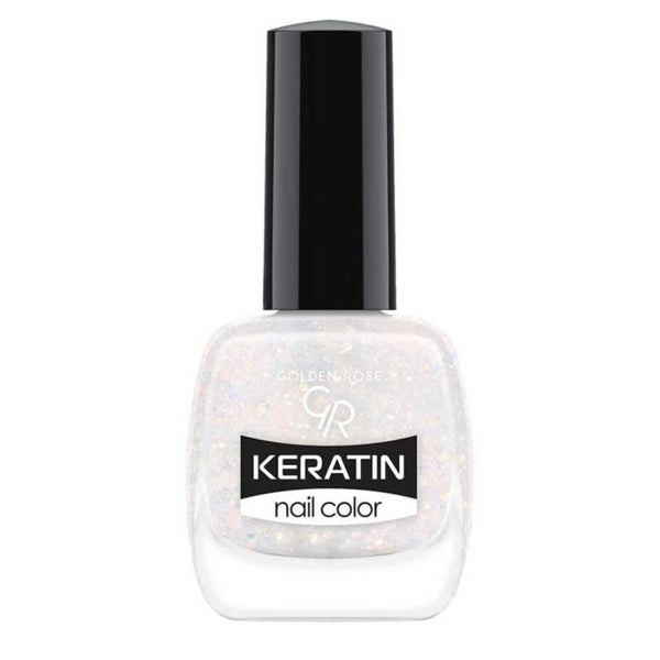 Golden Rose Keratin Nail Color Glitter No:405