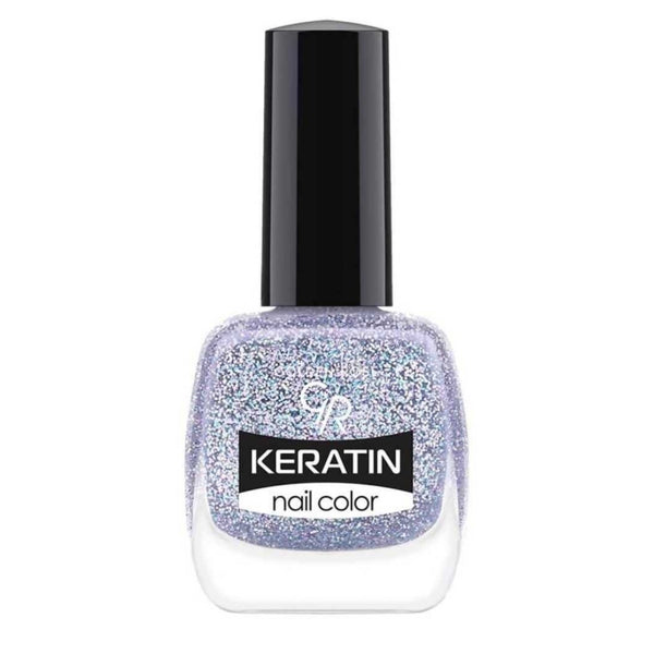 Golden Rose Keratin Nail Color Glitter No:412