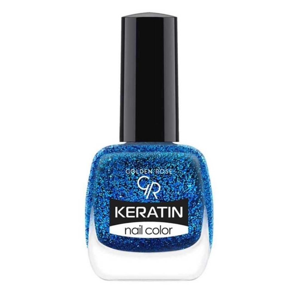 Golden Rose Keratin Nail Color Glitter No:413