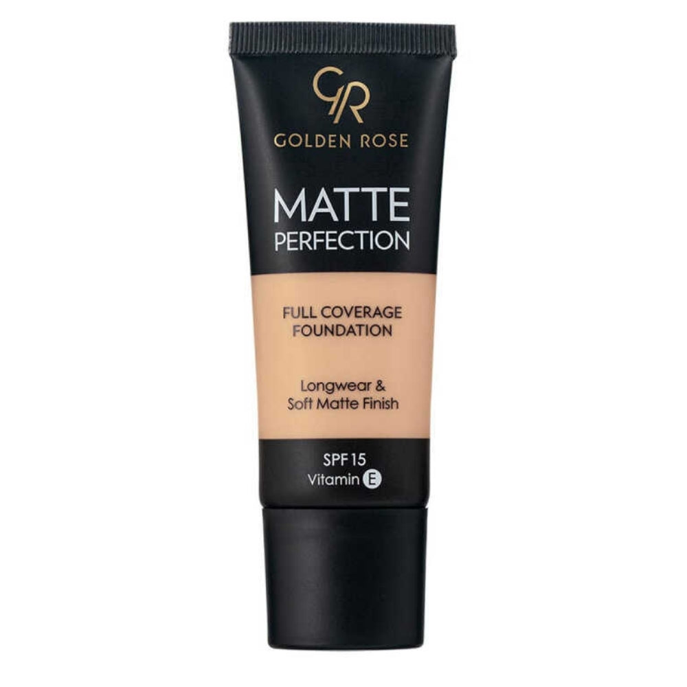 Golden Rose Matte Perfection Foundation No:Natural 4