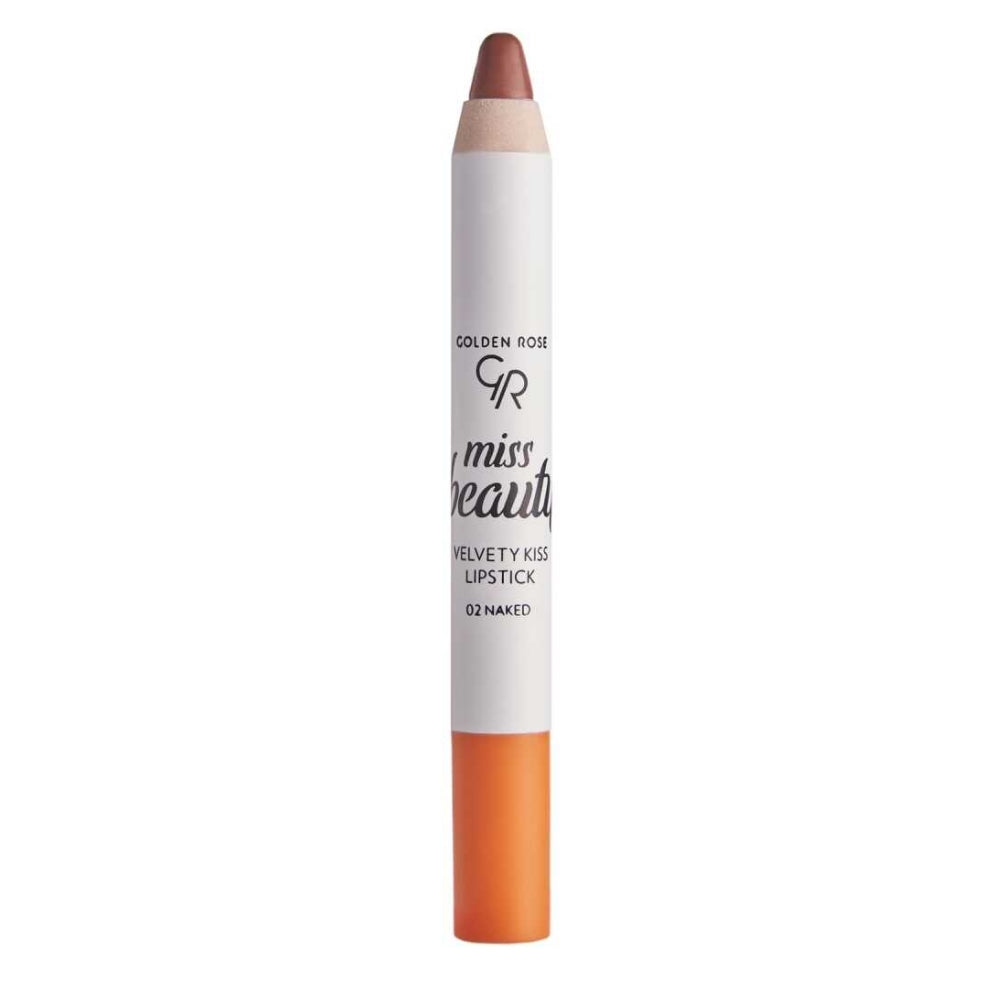 Golden Rose Miss Beauty Velvety Kiss Lipstick 02 Naked