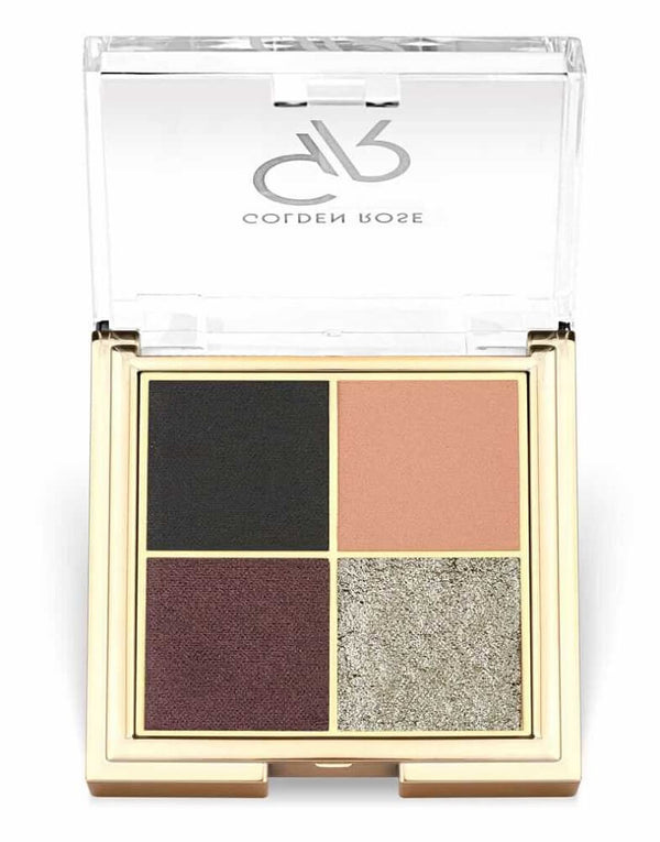 Golden Rose Quattro Eyeshadow Palette No:01 Midnight Kiss