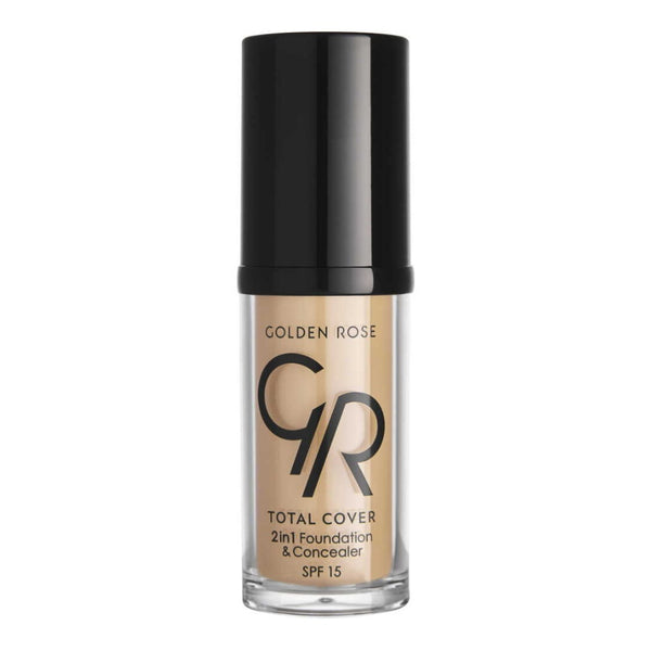 Golden Rose Total Cover 2in 1 Fondöten&Kapatıcı 05