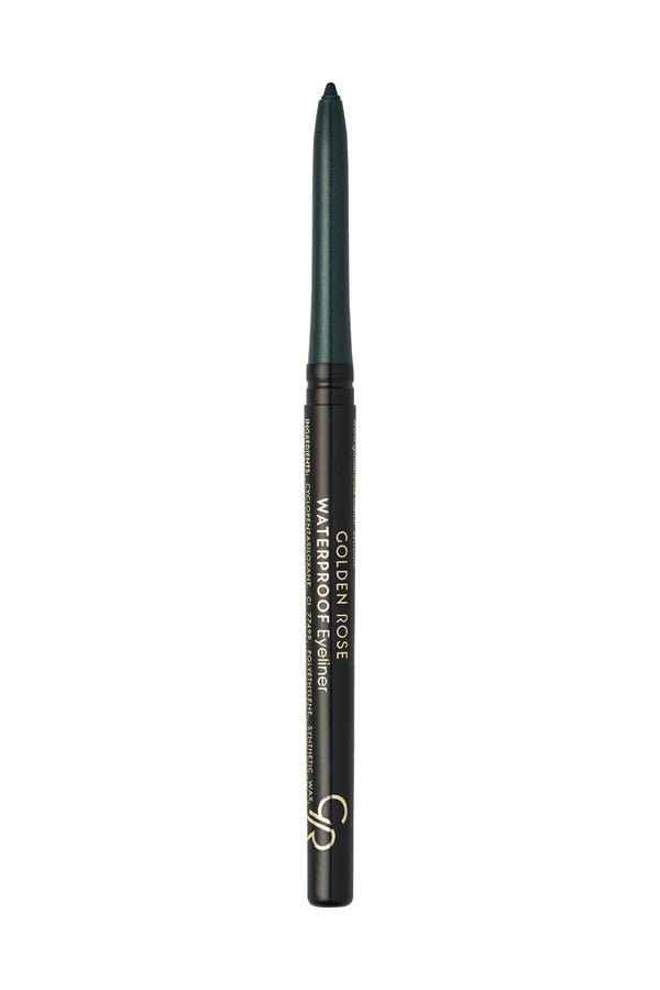 Golden Rose Waterproof Automatic Eyeliner No: 04 Forest Green - Asansörlü Göz Kalemi - 8691190990046