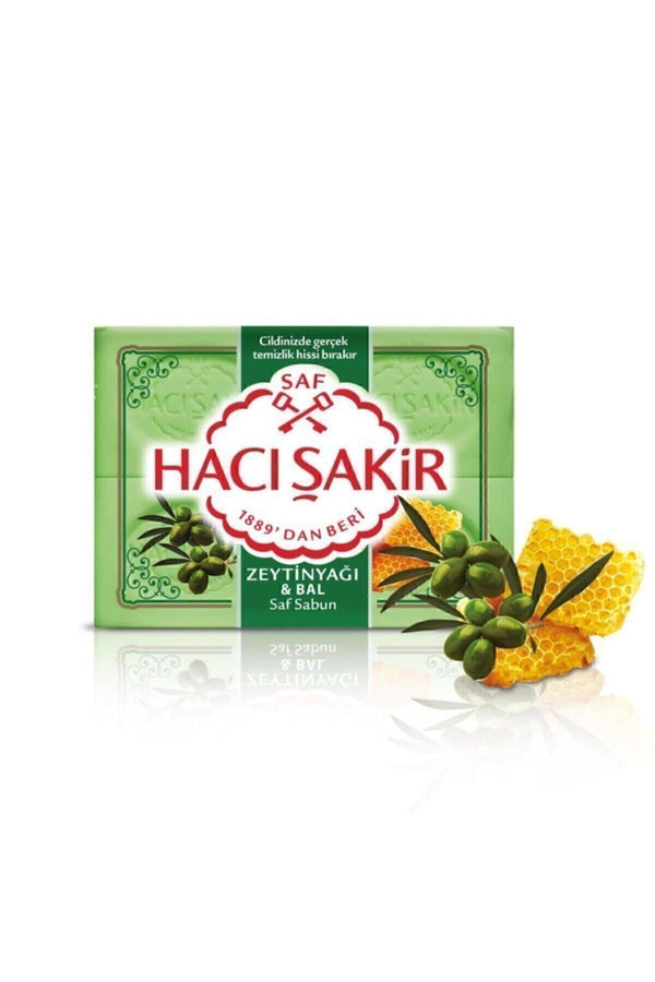 Hacı Şakir Zeytinyağı & Bal Kalıp Sabun 4x150GR
