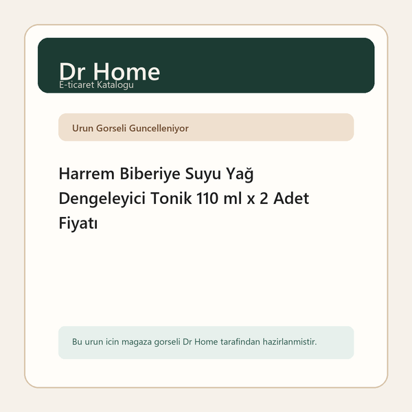 Harrem Biberiye Suyu Yağ Dengeleyici Tonik 110 ml x 2 Adet Fiyatı