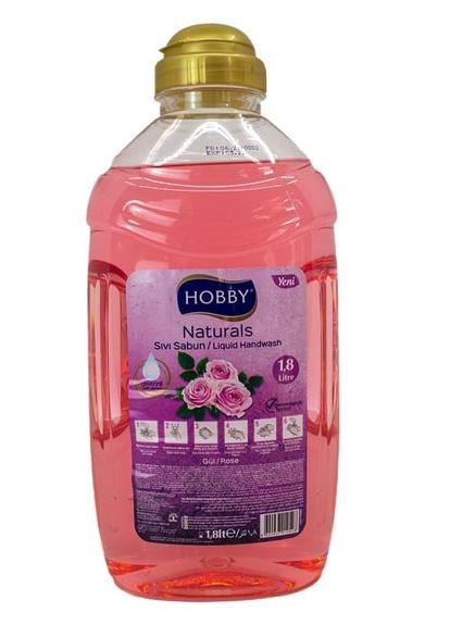 Hobby Sıvı Sabun Naturals Gül 1800 Ml