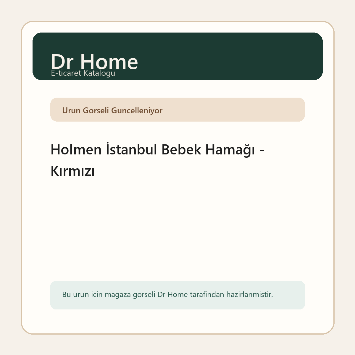 Holmen İstanbul Bebek Hamağı - Kırmızı