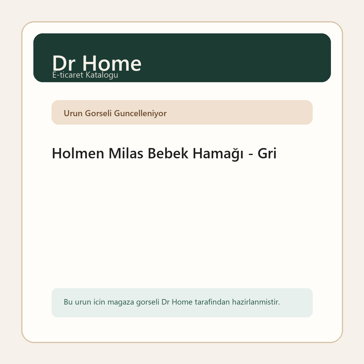 Holmen Milas Bebek Hamağı - Gri