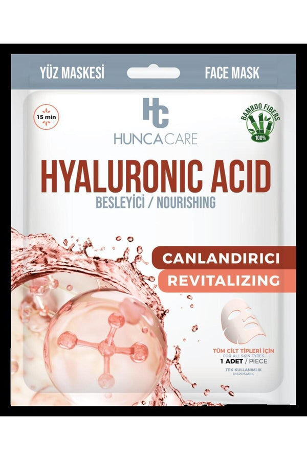Hunca Care HYALURONIC ACID KAĞIT YÜZ MASKE - BESLEYİCİ / NOURISING