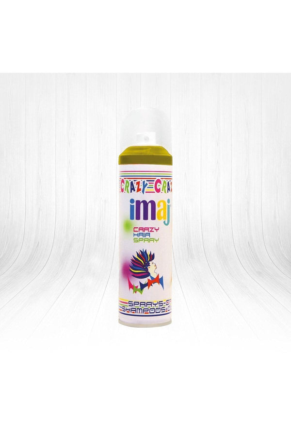 İmaj Crazy Color Renkli Saç Spreyi Sarı 100 Ml