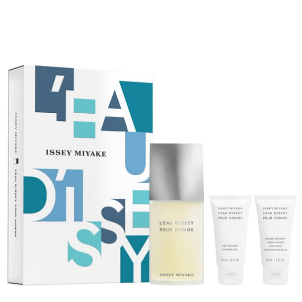 Issey Miyake L'Eau D'Issey Erkek Parfüm Edt 125 Ml+Shower Gel 50 Ml+Aftershave Balm 50 Ml Set