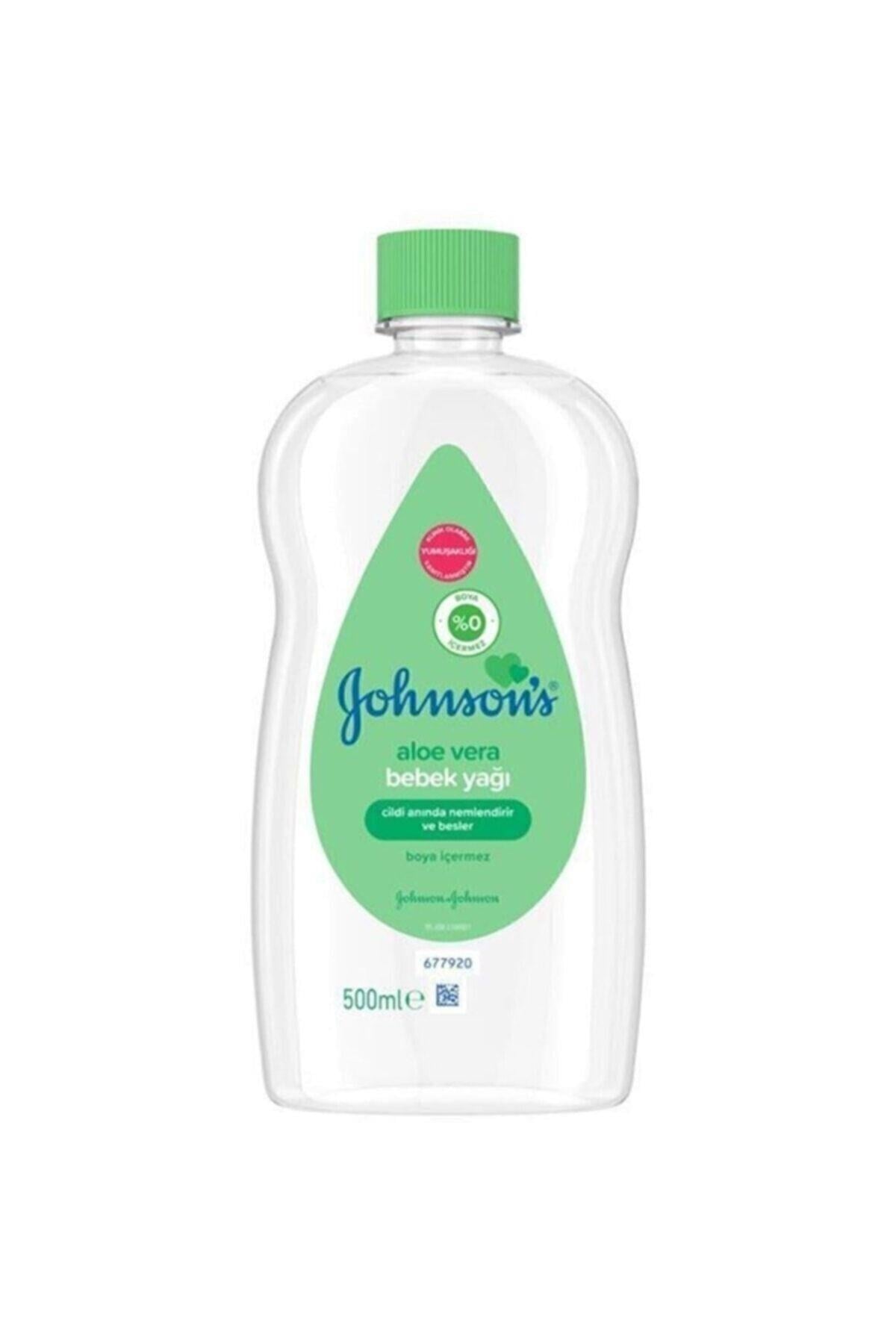 Johnson's Baby Oil Aloe Vera Bebe Yağı 500 Ml