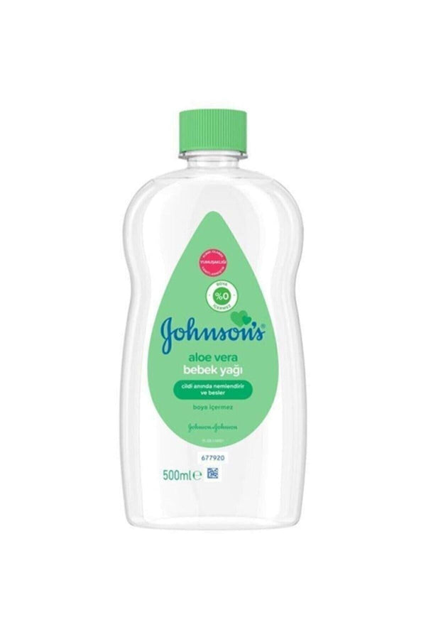 Johnson's Baby Oil Aloe Vera Bebe Yağı 500 Ml