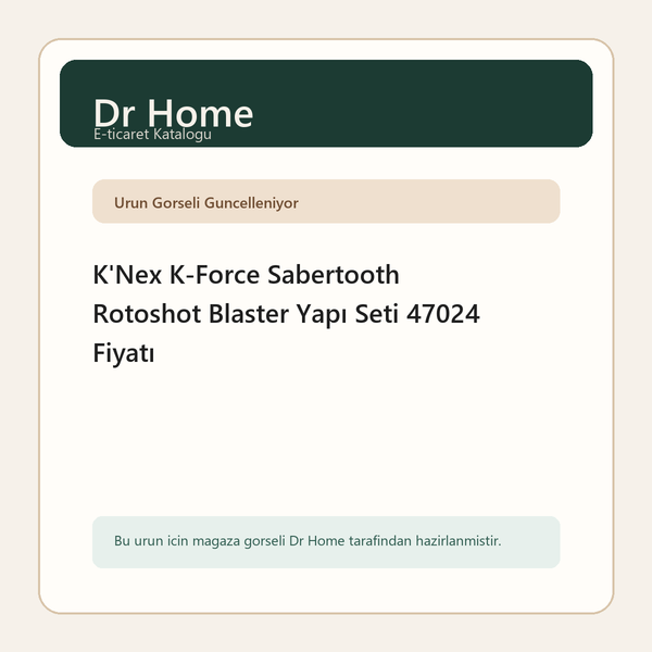 K'Nex K-Force Sabertooth Rotoshot Blaster Yapı Seti 47024 Fiyatı