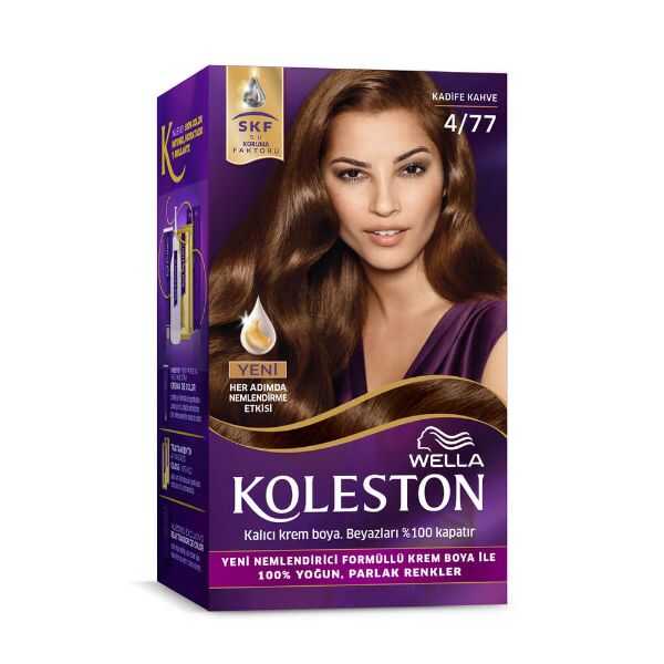 Koleston Kit Saç Boyası 4 77 Kadife Kahve
